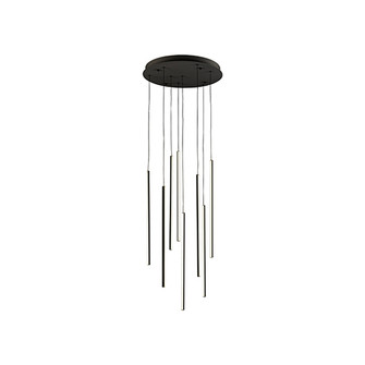 Chute LED Pendant in Black (347|MP14919-BK)