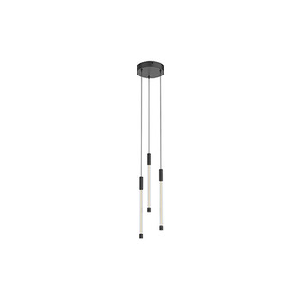 Motif LED Pendant in Black (347|MP75213-BK)