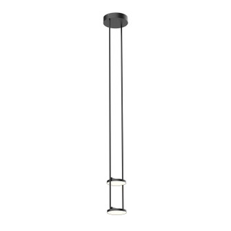 Novel LED Pendant in Black (347|PD72208-BK)