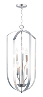 Provident Six Light Chandelier in Satin Nickel (16|10039SN)