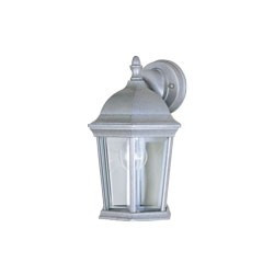 Builder Cast One Light Outdoor Wall Lantern in Pewter (16|1024PE)