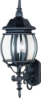 Crown Hill Three Light Outdoor Wall Lantern in Black (16|1033BK)