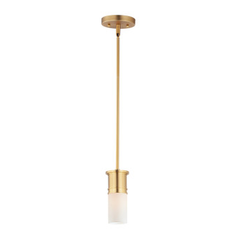 Rexford One Light Mini Pendant in Satin Brass (16|10362SWSBR)