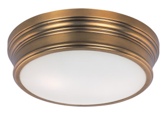 Fairmont Two Light Flush Mount in Natural Aged Brass (16|22370SWNAB)