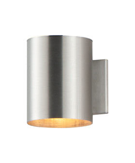 Outpost One Light Outdoor Wall Lantern in Brushed Aluminum (16|26101AL)