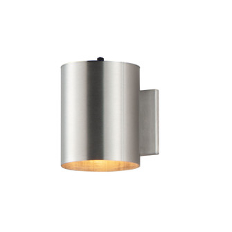 Outpost One Light Outdoor Wall Lantern in Brushed Aluminum (16|26106AL/PHC)