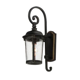 Dover DC One Light Outdoor Wall Lantern in Bronze (16|3023CDBZ)