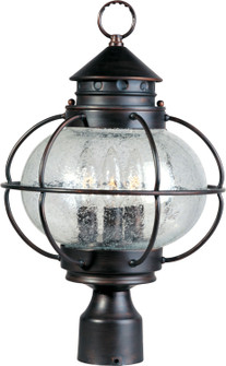 Portsmouth Three Light Outdoor Pole/Post Lantern in Oil Rubbed Bronze (16|30500CDOI)
