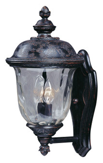 Carriage House DC Two Light Outdoor Wall Lantern in Oriental Bronze (16|3422WGOB)