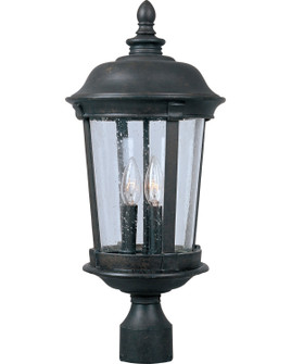 Dover VX Three Light Outdoor Pole/Post Lantern in Bronze (16|40091CDBZ)
