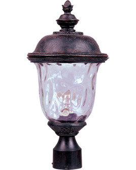Carriage House VX One Light Outdoor Pole/Post Lantern in Oriental Bronze (16|40426WGOB)