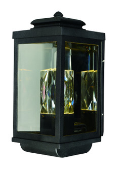 Mandeville LED Outdoor Wall Sconce in Galaxy Black (16|53524CLGBK)