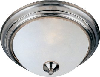 Essentials - 584x Three Light Flush Mount in Satin Nickel (16|5842FTSN)