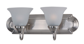 Essentials - 801x Two Light Bath Vanity in Satin Nickel (16|8012FTSN)