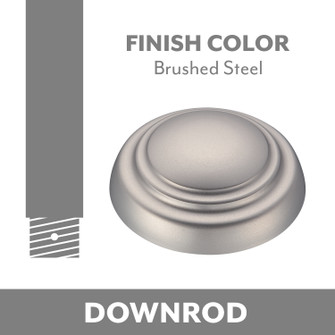 Minka Aire Down Rod in Brushed Steel (15|DR512-BS)