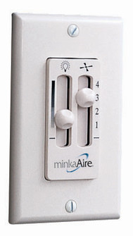 Minka Aire 4 Speed Wall Control in White (15|WC116L)