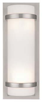 Two Light Wall Sconce in Brushed Nickel (7|341-84)