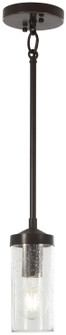 Elyton One Light Mini Pendant in Downtown Bronze w/Gold Highlights (7|4650-579)