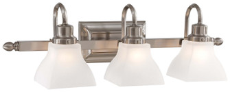 Mission Ridge Bath Three Light Bath in Brushed Nickel (7|5583-84)