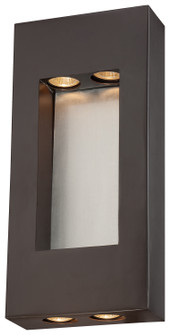 Geox Four Light Outdoor Wall Mount in Dorian Bronze (7|72372-615B)