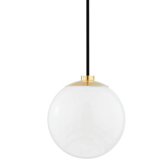 Stella One Light Pendant in Aged Brass (428|H105701-AGB)