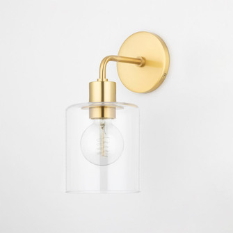 Neko One Light Wall Sconce in Aged Brass (428|H108101-AGB)