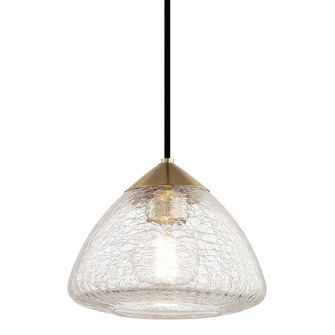 Maya One Light Pendant in Aged Brass (428|H216701S-AGB)