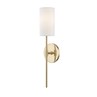 Olivia One Light Wall Sconce in Aged Brass (428|H223101-AGB)