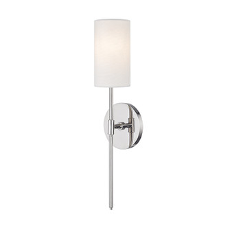 Olivia One Light Wall Sconce in Polished Nickel (428|H223101-PN)