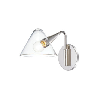 Isabella One Light Wall Sconce in Polished Nickel (428|H327101-PN)