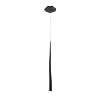 Cascade LED Mini Pendant in Black (281|PD-41828-BK)