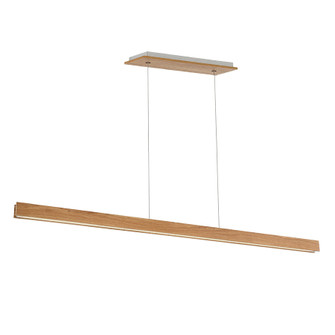 Drift LED Linear Pendant in Walnut (281|PD-58784-WAL)