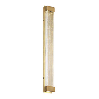 Tower LED Bath Light in Aged Brass (281|WS-58827-AB)
