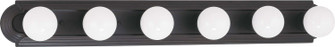Six Light Vanity in Mahogany Bronze (72|60-1286)
