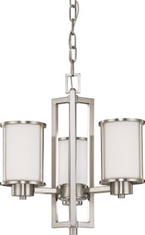 Odeon Three Light Chandelier in Brushed Nickel (72|60-2851)