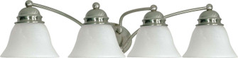 Empire Four Light Vanity in Brushed Nickel (72|60-343)