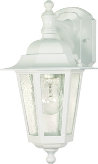 Cornerstone One Light Outdoor Lantern in White (72|60-3473)