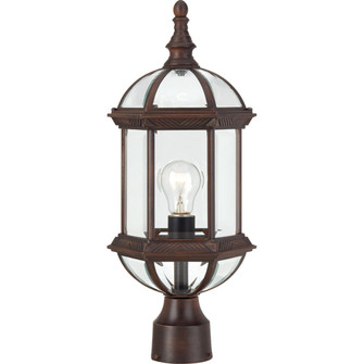 Boxwood One Light Post Lantern in Rustic Bronze (72|60-4975)