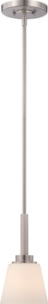 Mobili One Light Mini Pendant in Brushed Nickel (72|60-5457)