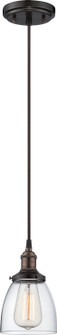 Vintage One Light Pendant in Rustic Bronze (72|60-5504)