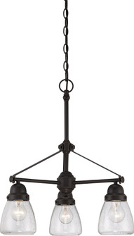 Laurel Three Light Chandelier in Sudbury Bronze (72|60-5546)