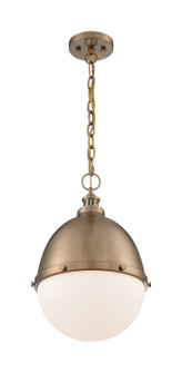 Ronan One Light Pendant in Burnished Brass (72|60-7039)