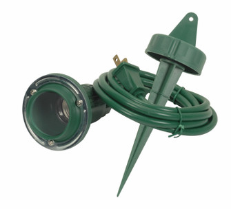 Single Plastic Flood Light in Green (72|SF77-325)