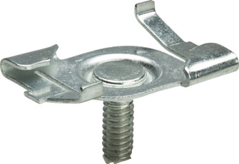 T Bar Track Clip 4 Pcs Per Bag in Metal Plain (72|TP185)