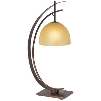 Orbit Table Lamp in Bronze with Gold Edge (24|48805)