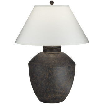 Massa Table Lamp in Black Terracotta (24|64V99)