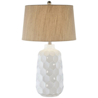 Honeycomb Dreams Table Lamp in White (24|7G687)