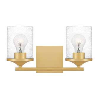 Abner Two Light Bath in Aged Brass (10|ABR8614AB)