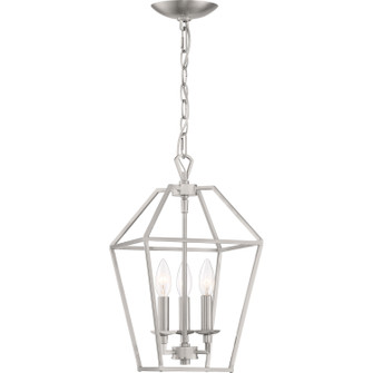 Aviary Three Light Foyer Pendant in Brushed Nickel (10|AVY5203BN)