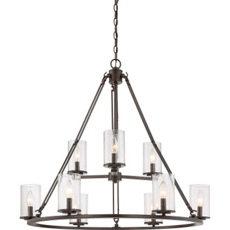 Buchanan Nine Light Chandelier in Western Bronze (10|BCN5009WT)